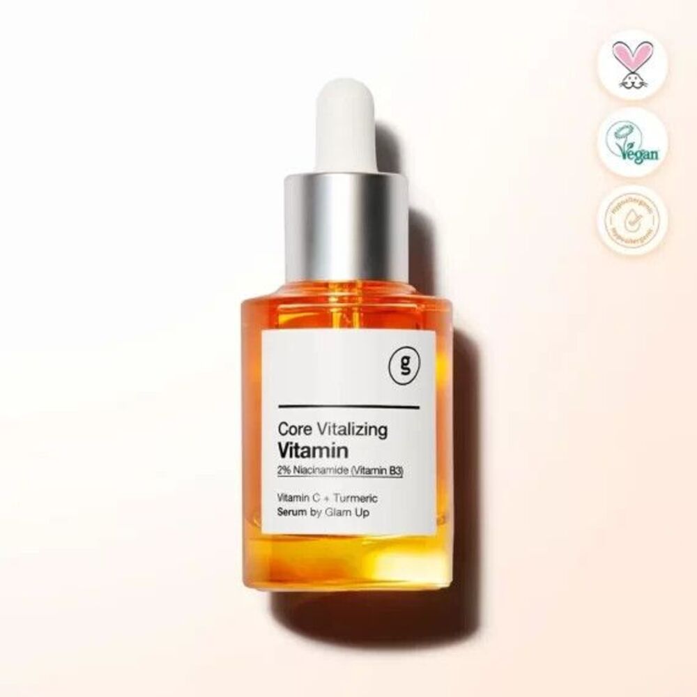 Glam UP-Core Vitalizing-Vitamin C + Turmeric- Serum - Picture 2 of 4